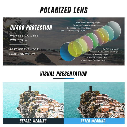 Men Sunglasses Polarized UV400 Mirror Male Sun Glasses Women For Men