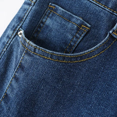 Clothes Women Jeans Plus Size Slim High Waist Stretch Denim Flare Pants
