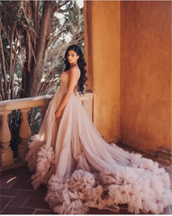 Homecoming Dresses: Prom Dress Sweet Ball Gown Tulle Sweep Train