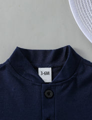 2PCS Infant Baby Boy Clothes Set White Short Sleeves T-shirt Shorts Summer Daily Casual Outfit for Toddler Suits