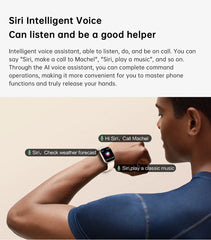 New QX7 Smart Watch Men 2.01-inch SmartWatch Bluetooth Call GPS AI Voice Heart rate Blood oxygen Android &IOS Sports Smartwatch