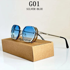 Sunglasses For Men Fashionable Square Punk Fashion Glasses Designer Sunglasses