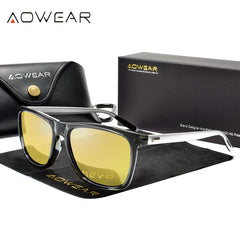 Glasses for Driving Nighttime Driver Goggles Yellow Sunglasses for Men