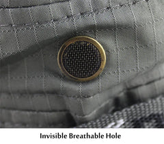 Men Bucket Hat Outdoor UV Protection Wide Brim Panama Safari Hunting Hiking Hat