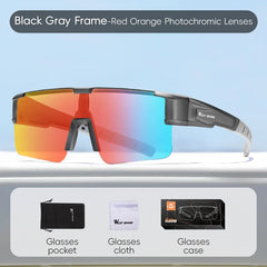 Sunglasses Men Photochromic Cycling Fit Over Myopic Glasses Driving