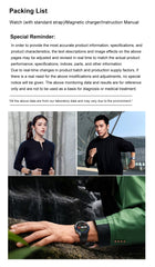 For OPPO Watch X High-End Business Watch Men 32Gb Memory Video Playback Smart Watch Sports Fitness Waterproof Bracelet 2025 New