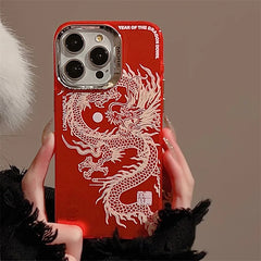 Totem Anti-drop Armour Case For iPhone 15 Pro Max 15 14 13 12 11 Pro XR XS 7 8 Plus Lens protect plating Cover