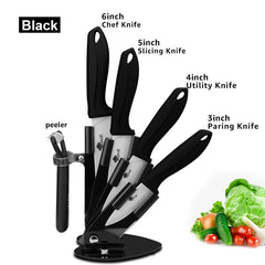 Ceramic Knives Kitchen Knives 3 4 5 6 inch Zirconia White Blade Multi-Color Cooking