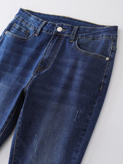 Plus Size Skinny Jeans for Women Stretchy Curvy Jeans High Waist Denim Women Jeans