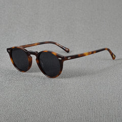 Sunglasses Men Retro Acetate Frame Sunglass Women Outdoor Driving