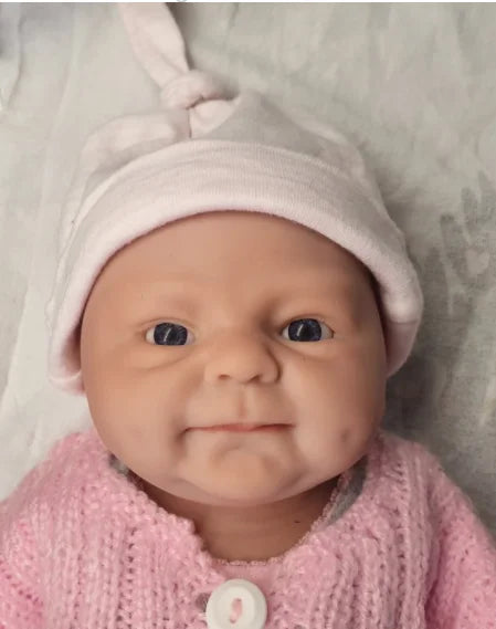 14inch Full Body Silicone Bebe Reborn Boy“Isaac” Doll Girl"Coco" Soft Dolls Lifelike Baby DIY Blank Toys