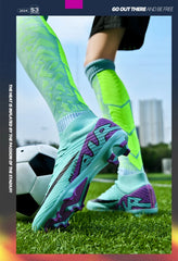 Men Soccer Shoes Grass Society Training Football Boots Cleats