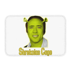 Nicolas Cage In A Banana Doormat Anti-Slip Kitchen Bath Mat Toilet Floor Door Entrance