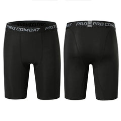 Male Fitness Quick-Drying Tight Shorts Elastic Compression Leggings Training Pants