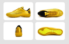 Men's Soccer Shoes Kids Children Low Top Futsal Society Training Football Boots