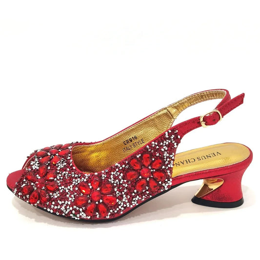 Matching Shoes and Bags: Ladies Italian Women Shoes and Bag Set Italian Shoe