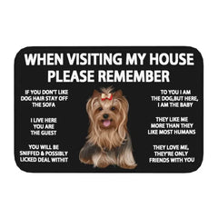 West Highland White Terrier Dog Floor Door Kitchen Bath Mat Anti-Slip Outdoor Westie