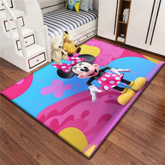 Mickey Mouse Carpet for Children,Living Room Bedroom Floor Mat Kitchen Mat Children