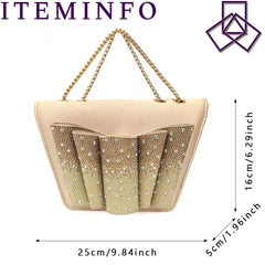 Matching Shoes and Bags: Peep Toe Square Heel Ladies Shoes Matching Bag Set