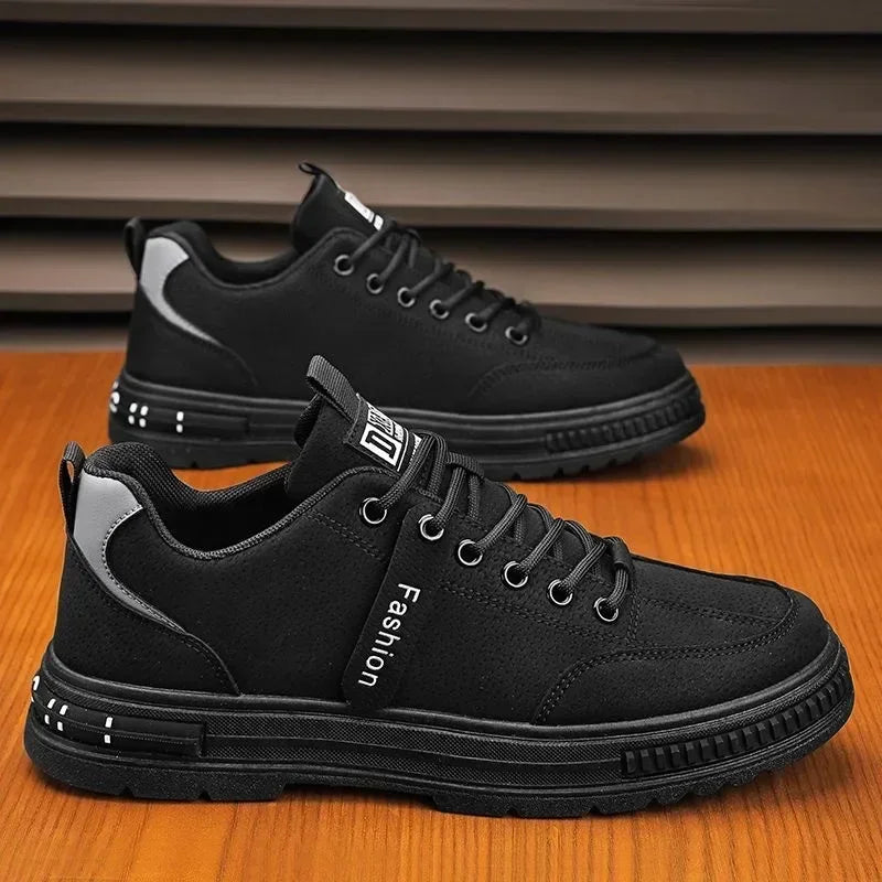 New Breathable Work Safety Shoes Trendy Versatile Comfortable Eva Insoles Rubber Upper shoes for men sneakers men