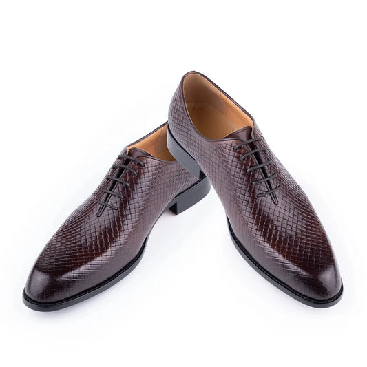 Men Dress Shoes Formal Office Oxford Wedding Party Matches Suit