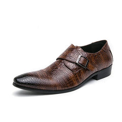 Designer Leather British Dress Flats Luxury Formal Business Man Driving Casual Shoes