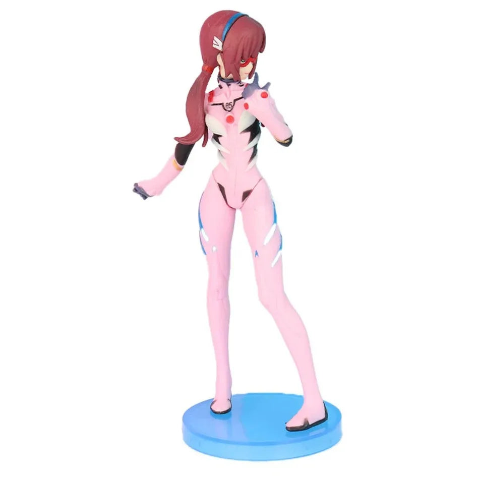 3Pcs/set Neon Genesis EVANGELION Anime Figure Eva Ayanami Rei Asuka Langley Soryu Makinami PVC Action figure Toys Model Collec