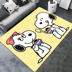 Snoopy HD Printed Carpet Living Room Home Decoration Sofa,office,Table Rug