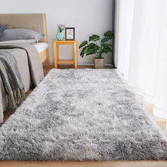 Soft Area Rugs For Bedroom Fluffy, Non-slip Tie-Dyed Fuzzy Shag Plush Soft Shaggy