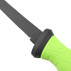 Stainless Steel Boning Knife Multifunctional Non-slip Fish Scale Scraper Rubber