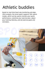 2026 New Lady fashion Smart Watch Men Women Heart Rate Blood Pressure Fitness Tracker Bluetooth Call Smartwatch Man For Android
