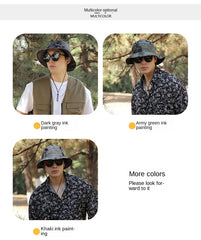 60-65cm Xxl Big Head Hat Men Summer Outdoor Jungle Fisherman Cap Lightweight