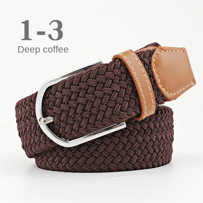 107/120cm Unisex Colorful Canvas - Belt Casual Luxury Trend Jeans Accessories Nylon Girdle Hunting Belt for Men and Women