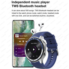 For OPPO Watch X High-End Business Watch Men 32Gb Memory Video Playback Smart Watch Sports Fitness Waterproof Bracelet 2025 New