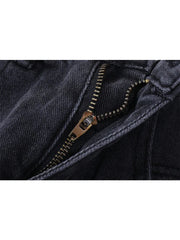 Women's High Waist Denim Shorts Casual Loose Ladies Plus Size Streetwear