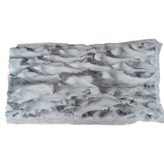 1PCS Thicker Leather Rabbit Fur Rug Can Hand-washed Soft Comfortable Furry Home