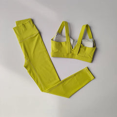Yoga Set for Women Professional Fitness Suit for Sports Bras Training Running Suit Fast