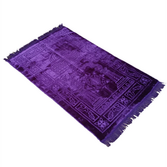 Prayer Rug Soft Sejadah Murah Velvet Sajadah Turkey Kiswah Pintu Kaabah Dari Mesir