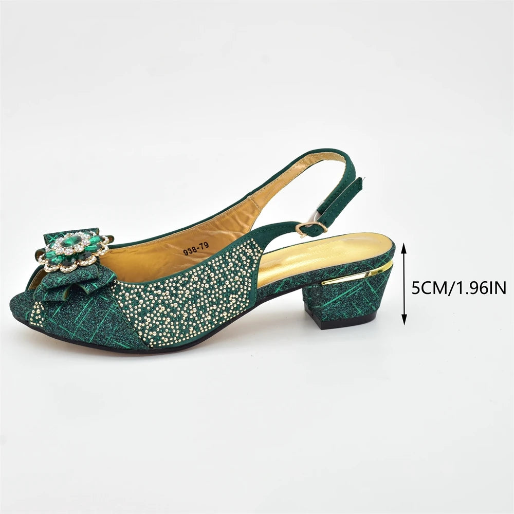 Matching Shoes and Bags: Ladies Sandals Match With Handbag Pumps