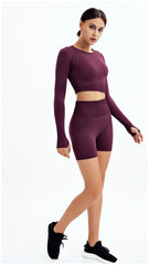 Seamless Yoga Set Gym Clothes Sportswear Yoga Suits For Women