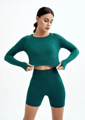 Seamless Yoga Set Gym Clothes Sportswear Yoga Suits For Women