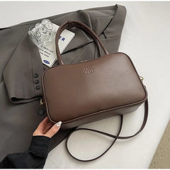Retro Large Capacity Bag With Pouch Female Autumn Work Commuter