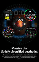 2025 New For huawei True Blood Pressure Airbag Smart Watch men air Pump Uric Acid Blood Lipids health watch Bluetooth call watch