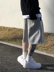 Men's Gym Fitness Loose Shorts Casual Street Hip Hop Workout Bodybuilding
