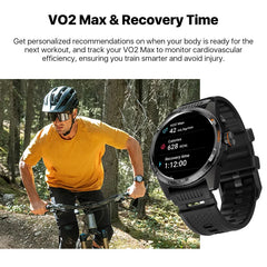 TicWatch Atlas Silver Smartwatch( Refurbished), GPS, barometer, compass, 110+ workout, only for Android