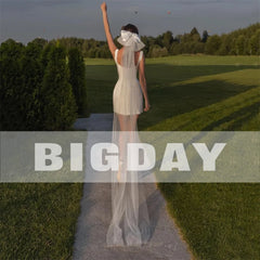 White Bridesmaid Dresses: Elegant Short Wedding Dress Women open Back Spaghetti