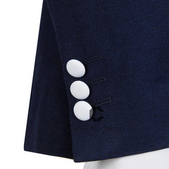 Mens Beach Wedding attire: Men Suits White Satin Peak Lapel Tailor-Made Prom Tuxedo