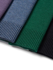 Autumn Basic Sweater Men Regular Fit Warm Knits Pullovers