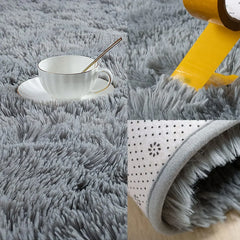 Soft Area Rugs For Bedroom Fluffy, Non-slip Tie-Dyed Fuzzy Shag Plush Soft Shaggy