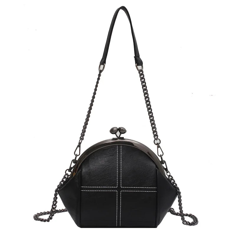 Fashion Chain Design Ladies Shoulder Bag PU Leather Women